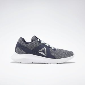 Reebok EnergyLux Laufschuhe Damen - Navy/Grau/Türkis - DE 958-BZF